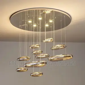 Exclusive Luxury 800mm L E D Dropping Chandelier Light
