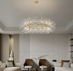Modern LED Chandelier Lighting Dandelion Chandeliers Dinning