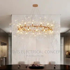 Modern LED Chandelier Lighting Dandelion Chandeliers Dinning