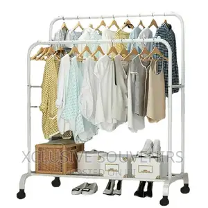 Double Pole Cloth Rack