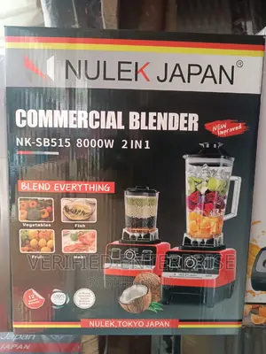 Nulek Japan Blender and Grinder - 8000 Watts
