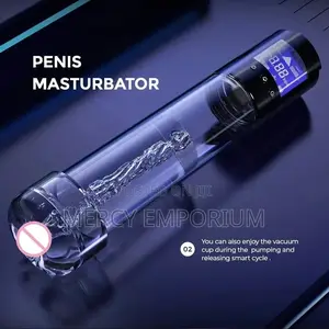 Automatic Penis Enlargement Pump Plus Realistic Sleeve