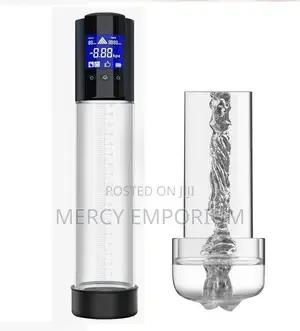 Automatic Penis Enlargement Pump Plus Realistic Sleeve
