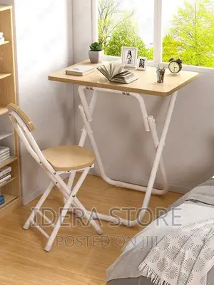 Adjustable Foldable Laptop Reading Table and Chair