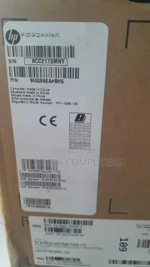 New Desktop Computer HP 200 G4 All-in-One 4GB Intel Core I3 HDD 1T