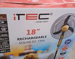 ITEC RECHARGEABLE FAN. Lithium -Ion Battery