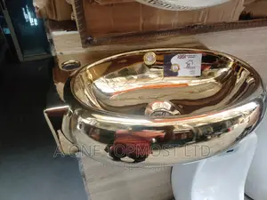 Gold Hanging Countertop