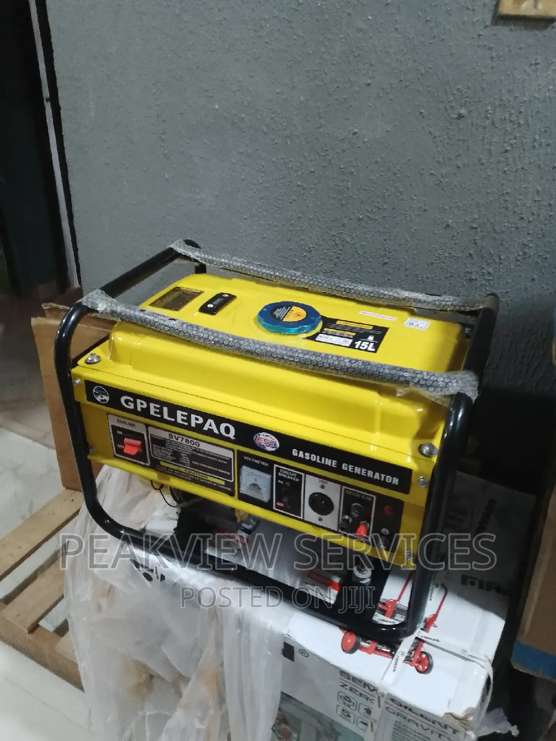 Super Quiet Gp Elepaq Generator Manual (Sv7800)