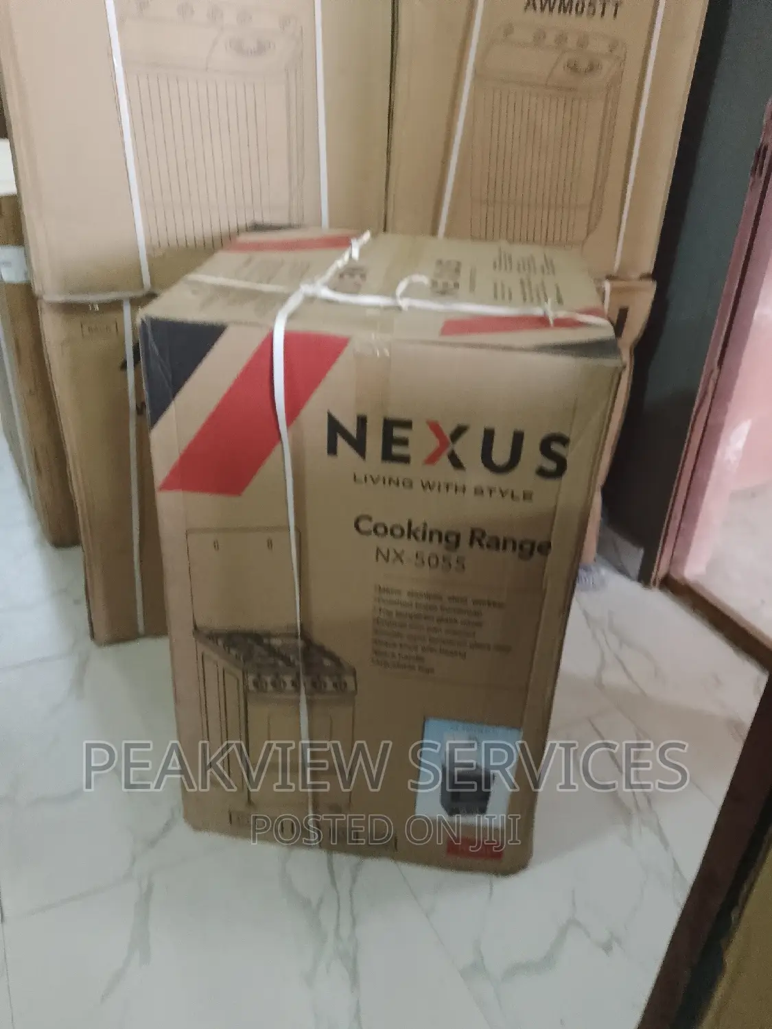 Original Nexus 3+1 Electric Gas Cooker With Oven