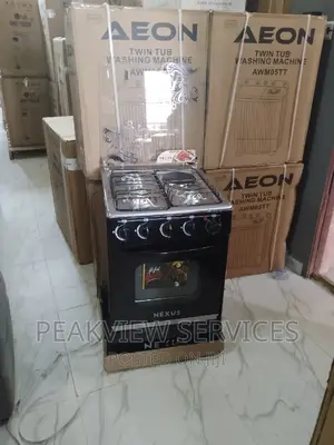 Original Nexus 3+1 Electric Gas Cooker With Oven