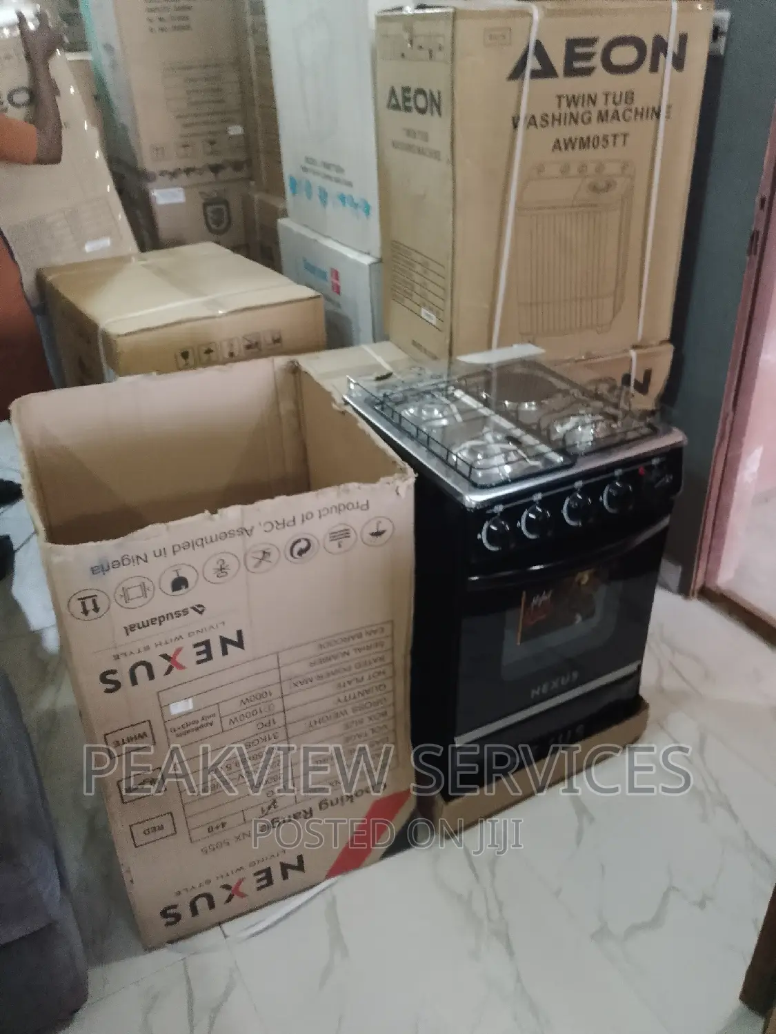 Long Lasting Next 3+1 Gas Cooker+Oven
