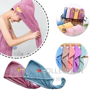 Head Wrap Towel.