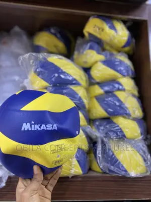 Mikasa Leather Volleyball
