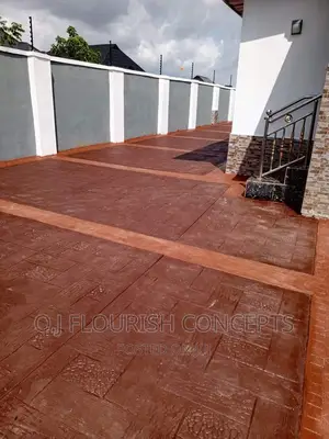 Very Neat Stamped Concrete
