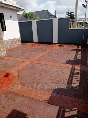 Very Neat Stamped Concrete