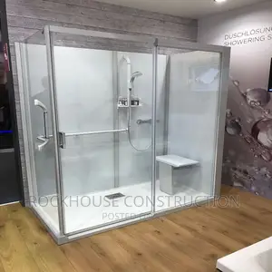 Glass Shower Cubicle With 10mm Thick Temper Glass