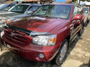 Toyota Highlander Limited V6 2007 Red
