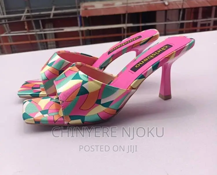 Slip on Slippers With Heel