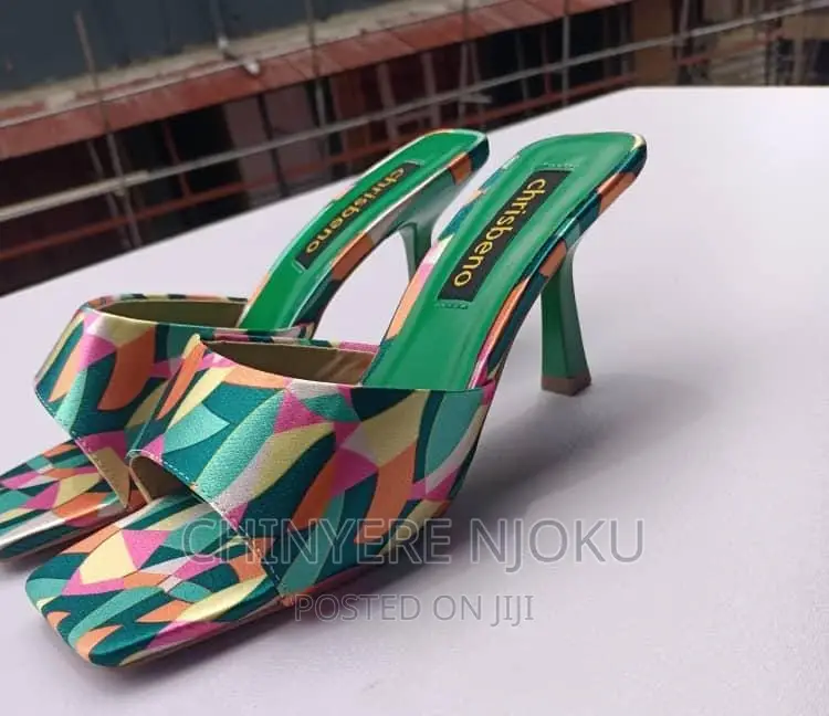 Slip on Slippers With Heel