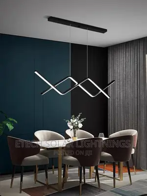Exclusive Luxury LE D Black and White Dining Room Light