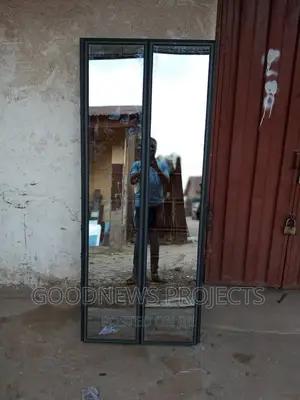 Frameless Aluminium Window With Burglary and Net