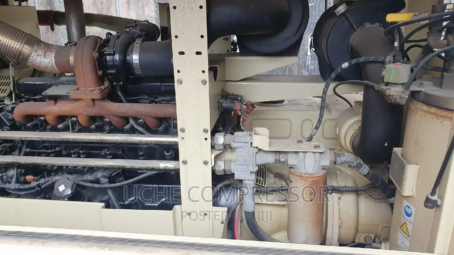Mobile Air Compressor 6 Cylinder 14bar