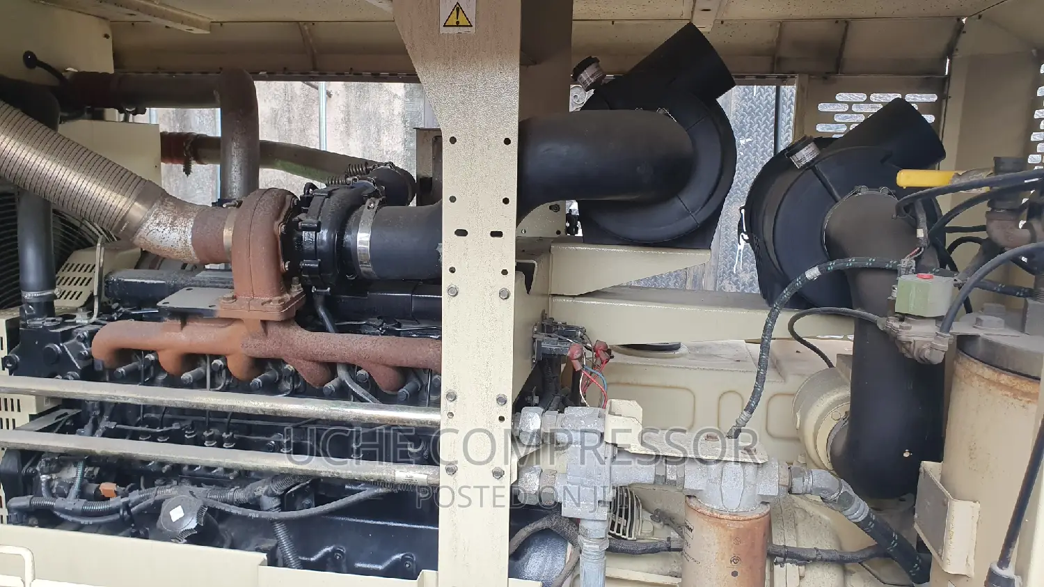 Mobile Air Compressor 6 Cylinder 14bar