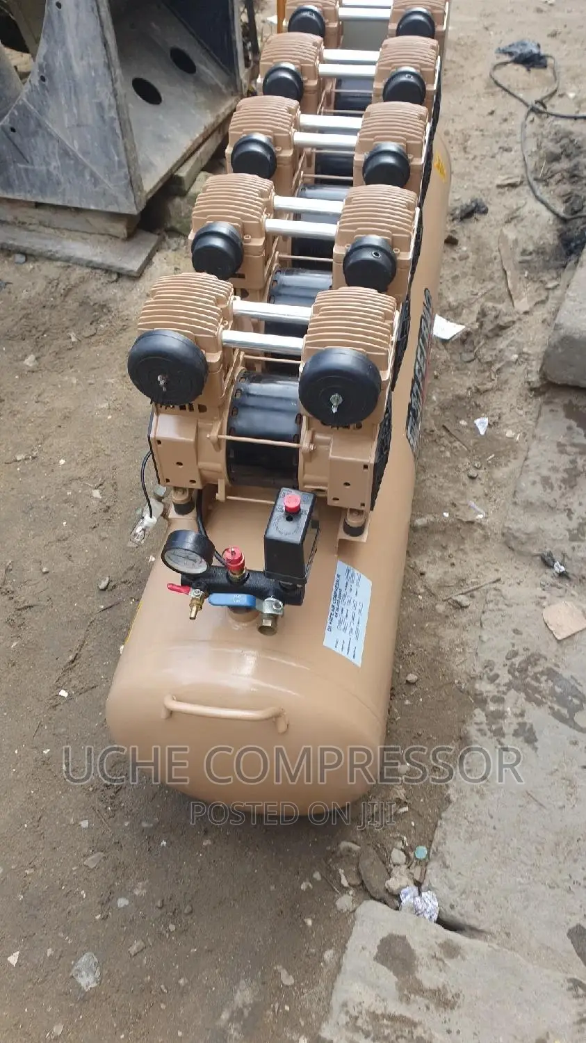 Oli Free Air Compressor 230l 5head
