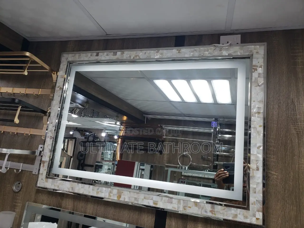 Marble Design Led Mirror