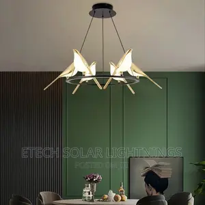 Exclusive L E D Bird Design Dropping Chandelier Light