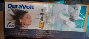 Duravolt Ac/Dc Solar Orbit/Ceiling Fan