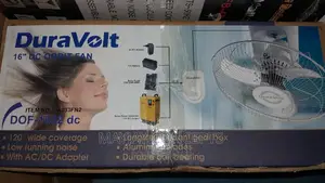 Duravolt Ac/Dc Solar Orbit/Ceiling Fan