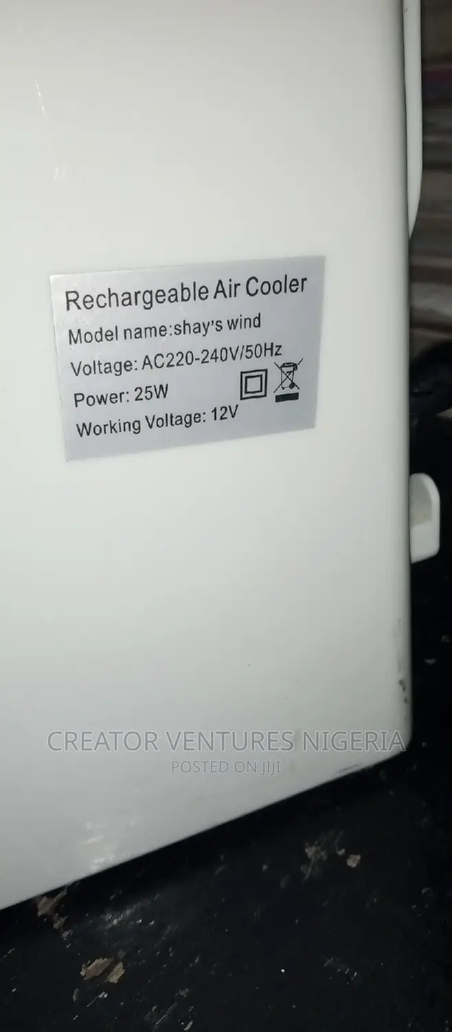 DC/AC Rechargable Air Cooler,With Oceanic Mist Water Breeze