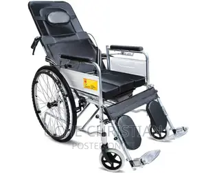 Reclining Comode Wheelchair