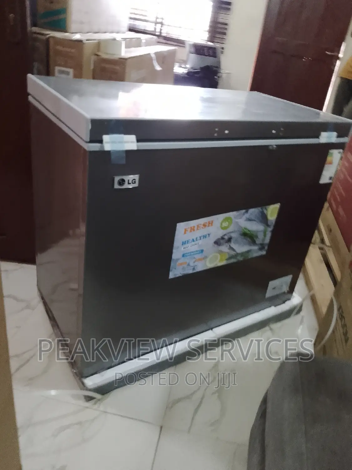 LG (GC 398) Chest Freezer Silver 220l