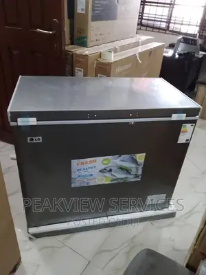 Brand New LG Gc 398 Silver Chest Freezer