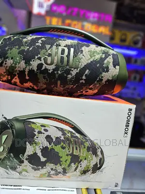 JBL Boombox 3 - Portable Bluetooth Speaker, Powerful Sound
