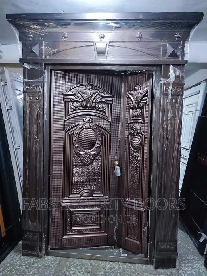 Cap and Pillar Copper Door