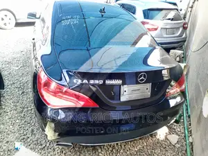 Mercedes-Benz CLA-Class 2016 Black