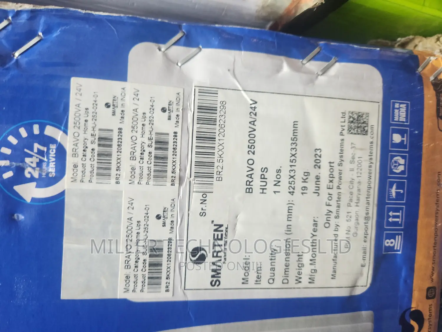 Smarten 2.5kva 24v Inverter