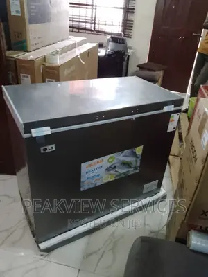 Brand -New Gc398 LG Silver Chest Freezer