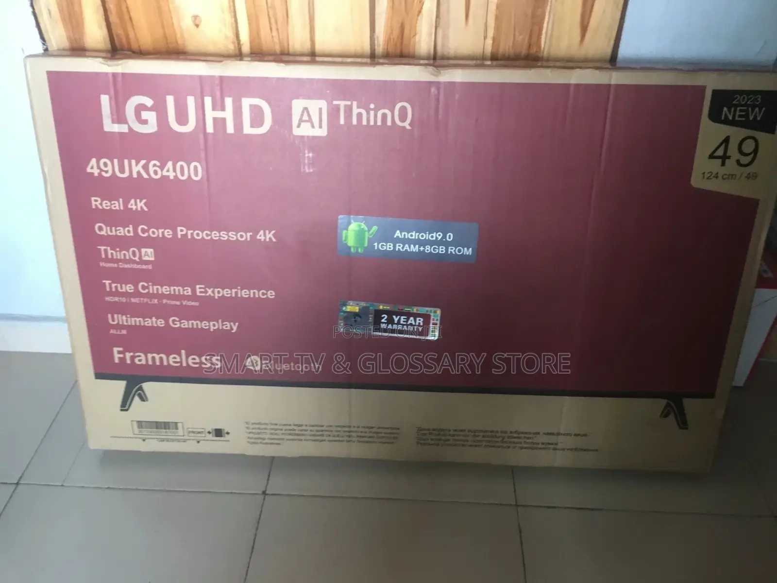 49inches Smart Frameless Bluetooth Television