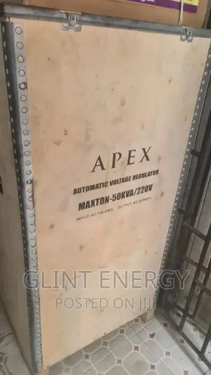 50kva 220v Single Phase Apex Automatic Voltage Regulator