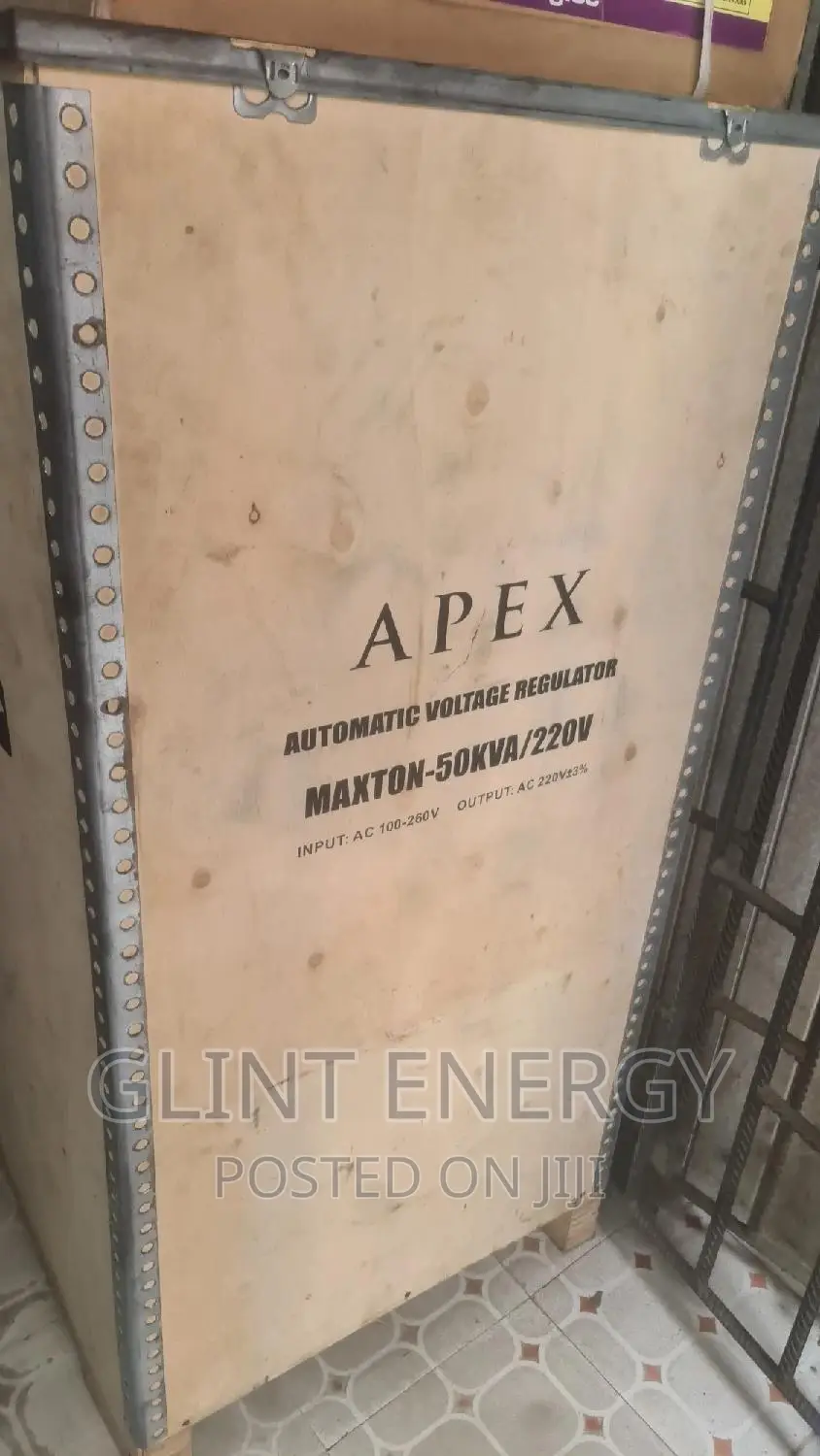 50kva 220v Single Phase Apex Automatic Voltage Regulator