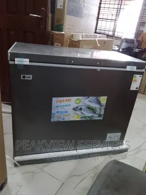 Original LG (Gc-398)220l Chest Freezer With Key Lock