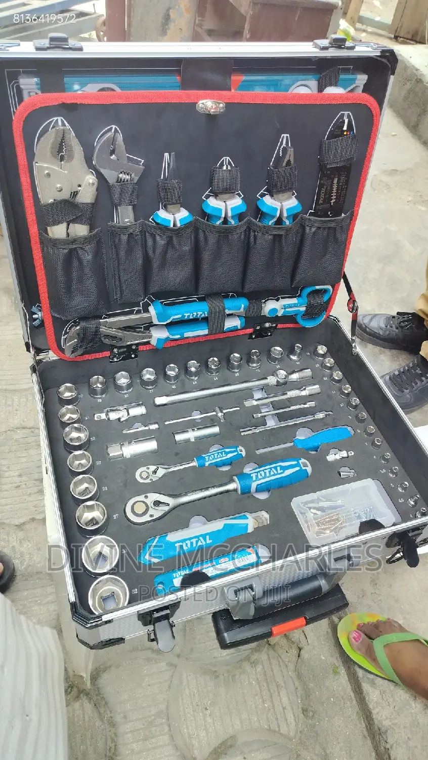 Total Combination Tools Box Set