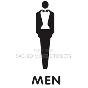 Self Adhesive Toilet Signage Man and Woman