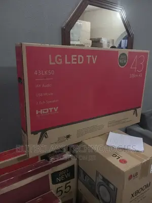 Durable and Quality LG LED 43" TV {43LK50}