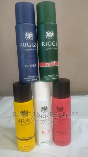Riggs Deodorant Body Spray 250ml