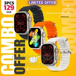 Smart Watch I20 Ultra Max Suit 10 in 1 Set